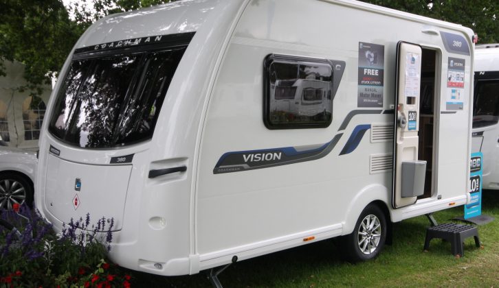 This is the smallest, lightest and least expensive 2016-season Coachman caravan – it has an MTPLM of 1180kg