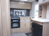 The Vision 380 uses a traditional layout, with the well-specced kitchen across the back