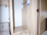 The wardrobe gives ample space for couples, with a hanging depth of 1.42m, plus two drawers beneath