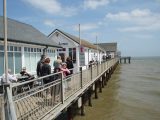 Southwold pier is brilliant, from its broad boardwalk to its coin-operated telescope