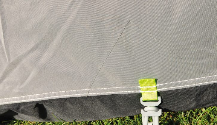 Get the knack and you’ll have the Kampa pegged out in 10 minutes
