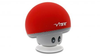 We found the cute-looking Vibe Mushroom portable Bluetooth speaker unresponsive