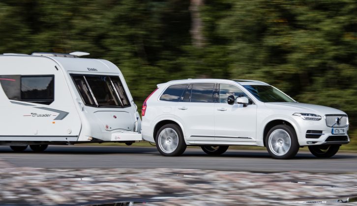 We gave the Volvo XC90 a four-star rating when tested, and its electronic aids could help keep you and others safe on tour