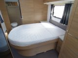 Although it lets light in, we are not completely sold on the window at the head of the fixed double bed
