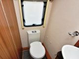 You'll find a Thetford loo in this van – read more in the Practical Caravan Lunar Lexon 580 review