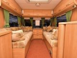 The front lounge got a boost from the extra width given to the 2004 Lunar Clubman line-up. Storage options here are generous