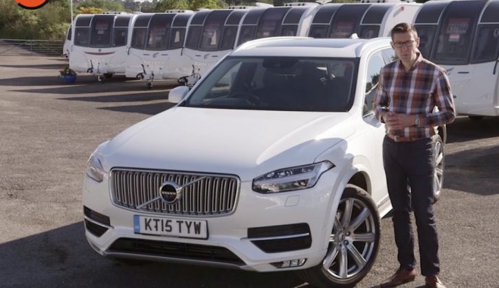 You've another chance to catch our Volvo XC90 tow car test, with our expert David Motton