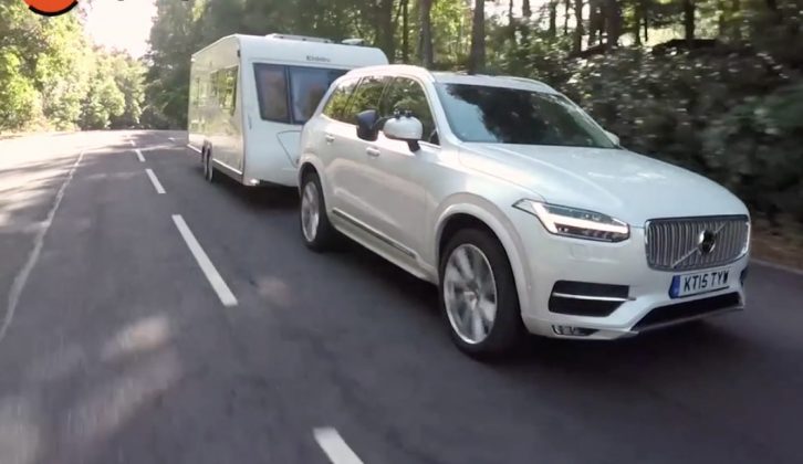 Motty is impressed by the fit and finish, as well as the strength and stability, of the Volvo XC90