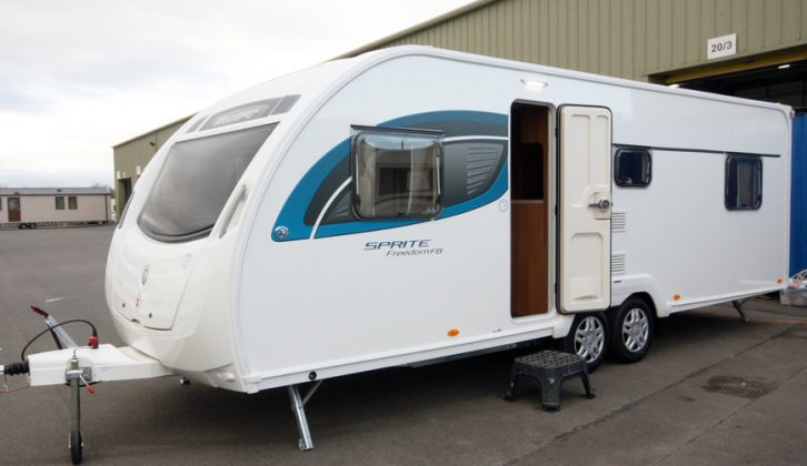If you need a large, fixed-bed, entry-level six-berth tourer, check out our 2016 Sprite Freedom FB review