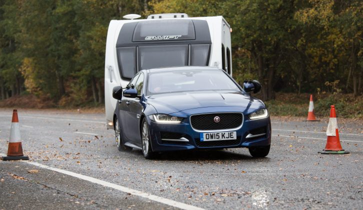 We've put the Jaguar XE through its paces and look forward to seeing how it fares against its Tow Car Awards rivals in April