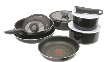 The Tefal Ingenio set should provide enough pans for the most demanding cooks