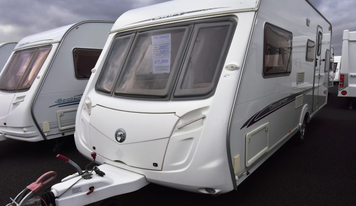 Another option: this 2006 Swift Challenger 490/5 has a similar level of kit, a dinette at each end and costs £7995