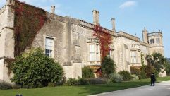 For their first caravan holiday the Johnsons chose to visit Lacock Abbey in Wiltshire, built as a 13th century convent