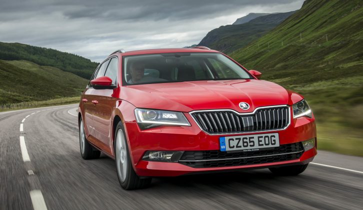 Don't miss our full tow test of the new Škoda Superb in the May 2016 issue of Practical Caravan