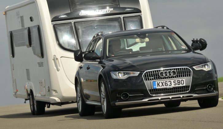 The Audi A6 Allroad's four-wheel drive means it's practical as well as powerful