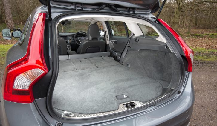 Fold the rear seats and you've got a 1241-litre boot, that is 181cm deep