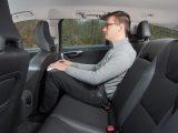 A tall passenger seated behind a tall driver may start feeling claustrophobic in the Volvo V60 Cross Country