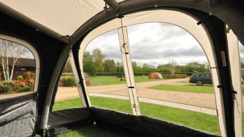 Inflatables have found a strong following in the caravan porch-awning market