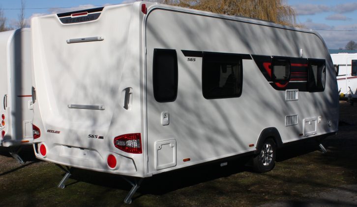 The 2016 Sterling Eccles 565 has an MTPLM of 1479kg, or 1501kg with the optional Alde heating fitted