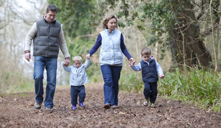 Visit Devon and enjoy a walk with your family through Ashclyst Forest this spring