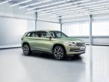 The VisionS concept revealed at this month's Geneva Motor Show previews the forthcoming Škoda SUV