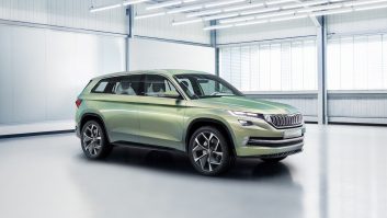 The VisionS concept revealed at this month's Geneva Motor Show previews the forthcoming Škoda SUV