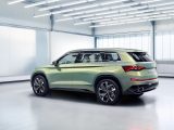 The new Kodiaq SUV will fill a gap in Škoda's line up – we'll see the real thing in September