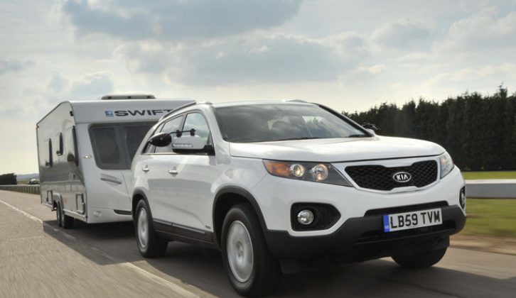 The Kia Sorento has proved a hit with caravanners and now the second-generation model is well under £20,000