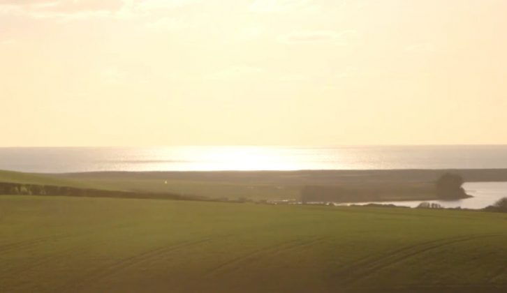 Enjoy stunning views like this of the Dorset coast and meet the park's animals – find out more on Practical Caravan TV