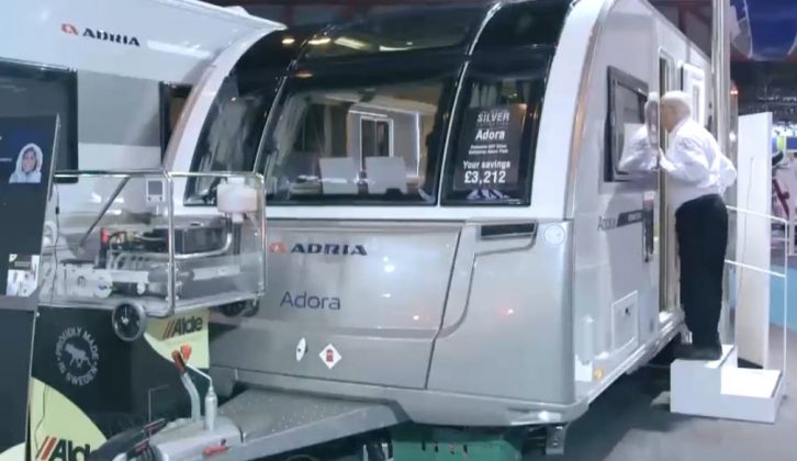Here's the special edition Adria Adora Isonzo 613DT Silver Collection – watch our review on Practical Caravan TV
