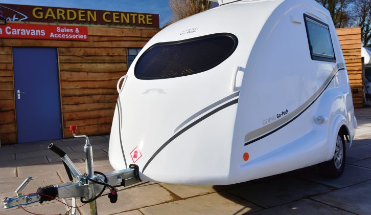 The 2015 Going Go-Pod has an MTPLM of 750kg and a MiRO of 480kg