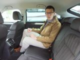 The amount of space for rear-seat passengers in the Škoda Superb really impressed our tow car expert Motty