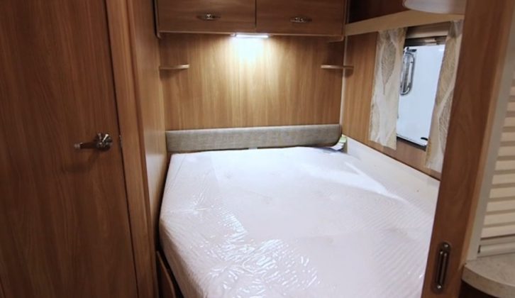 This van is great for kids, but there's still the luxury of a fixed double bed – find out more on Practical Caravan TV on Sky 212, Freeview 254 and live online