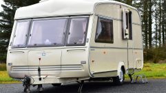 This Castleton HL Roadster caravan was one of the last of these high quality coachbuilt tourers ever made