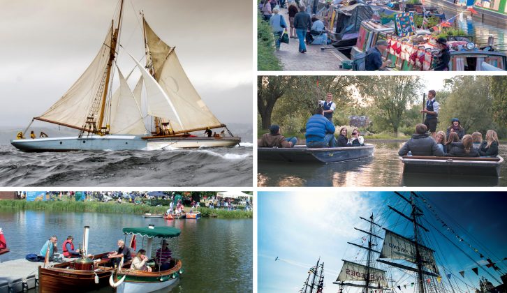 Plan your riverside and seaside caravan holidays around our top five water-themed events in June