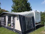 The Hutsons got their three-year-old Isabella awning altered to fit their new caravan