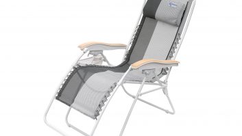 The Kampa Opulence Amalfi is the best sun lounger in Practical Caravan's group test