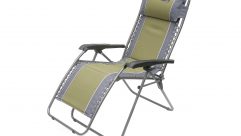 One of the cheaper reclining camping chairs we tested was the £69.99 Quest Elite Ragley Sage Stepless Relaxer