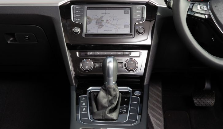 The standard sat-nav has a 6.5in colour touchscreen, while rotary controls for the air conditioning save wading through a touchscreen menu