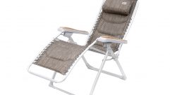 At £105 the Kampa Verona Indulgence Deluxe recliner isn't cheap, but you do get what you pay for