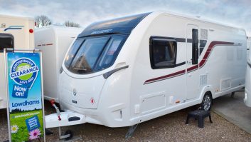 With its 1650kg MTPLM, you'll need a good-sized tow car to pull the new-for-2016 Swift Conqueror 580