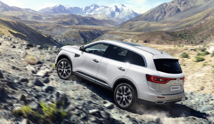 Two petrol and two diesel engines will be offered for the new Renault Koleos, with 128-173bhp