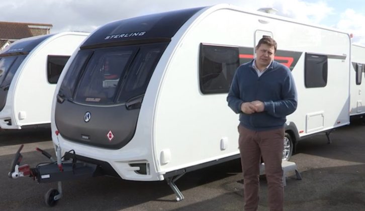 The third van we review in this week's TV show is the four-berth Sterling Eccles 565