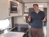 The Sterling Eccles 565 is a striking-looking caravan both inside and out