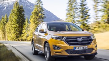 The Ford Edge is the Blue Oval's new, top-of-the-range SUV, priced from £29,995 and available now
