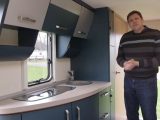 There's a stylish, curved kitchen and even a compact washroom in the Knaus Sport & Fun – check it out in this week's TV show!