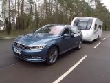 With 236bhp and 369lb ft torque, this biturbo, four-wheel-drive VW Passat Estate is a strong tow car, great for year-round touring