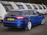 The latest Ford Mondeo is a handsome design and rides well on these 18in alloy wheels