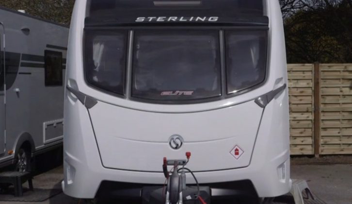 You get heavy duty corner steadies, a gas barbecue point, external 230V socket and lots more in the Sterling Elite 560