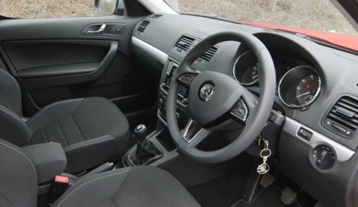 Get behind the wheel of the new Škoda Yeti Outdoor, with its 1452 kerbweight